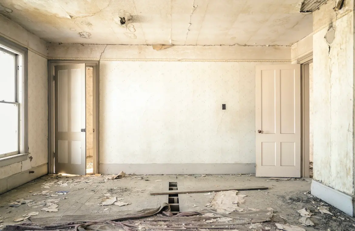 Waste disposal crew managing a cleanout project in Marin City